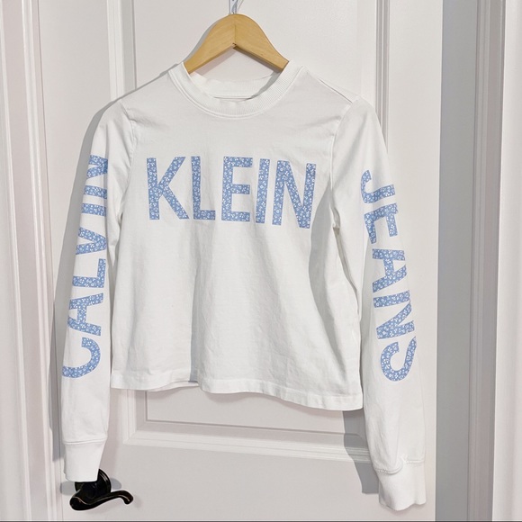 Calvin Klein Floral Long-Sleeve Shirt - Picture 1 of 4